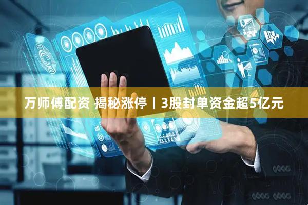 万师傅配资 揭秘涨停丨3股封单资金超5亿元